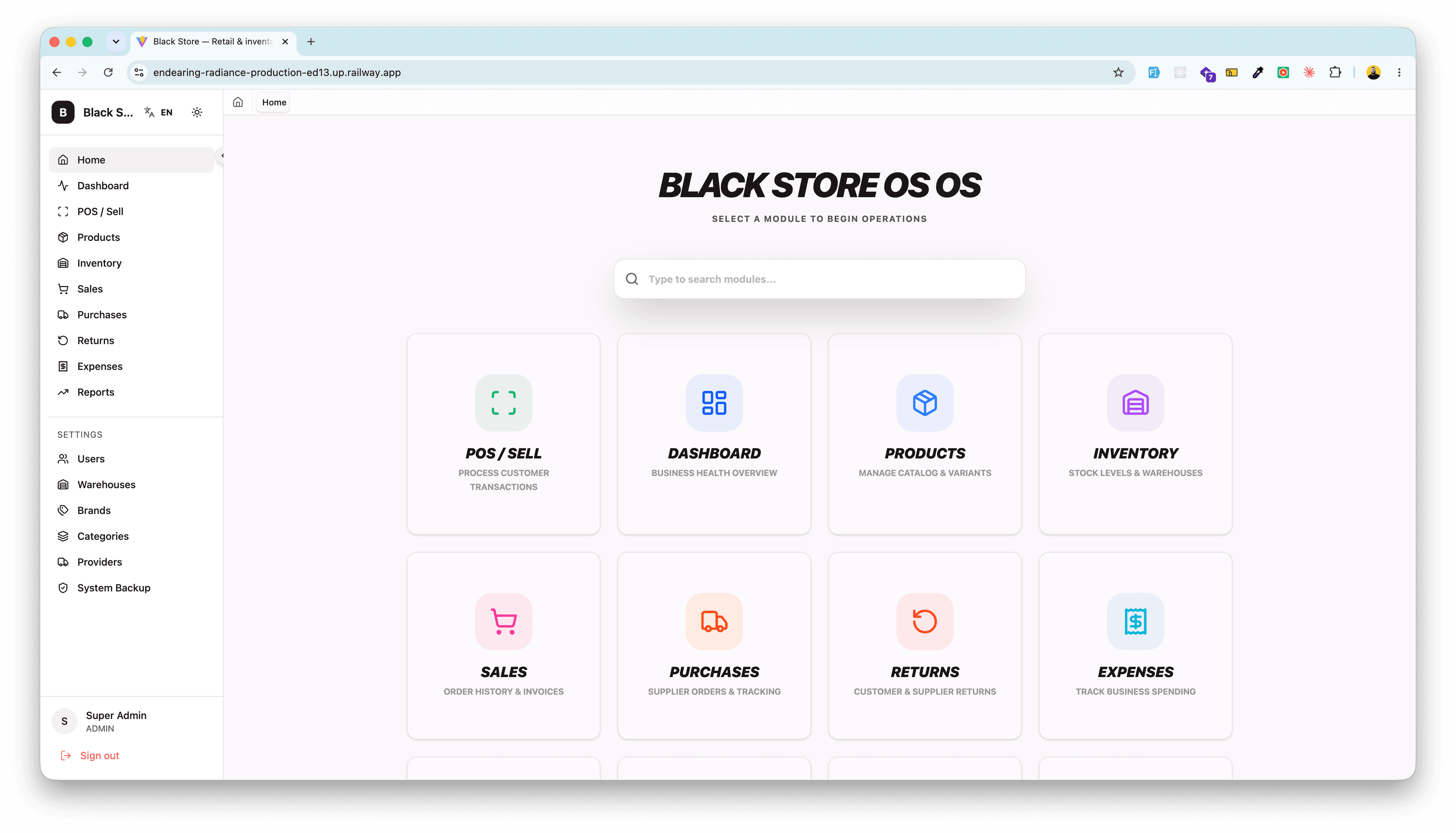 Black Store - E-Commerce Platform