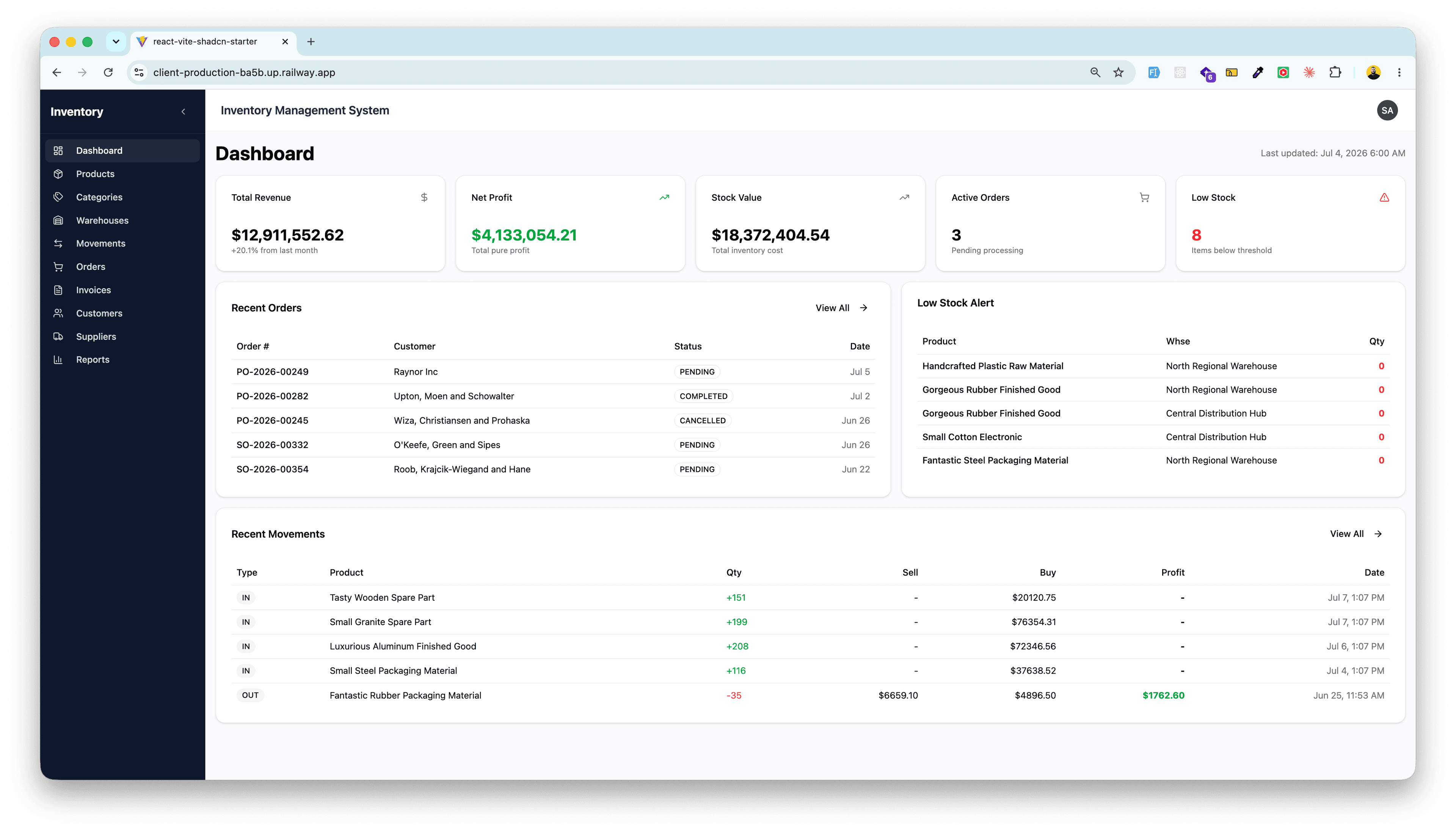 UMID — Inventory Management System