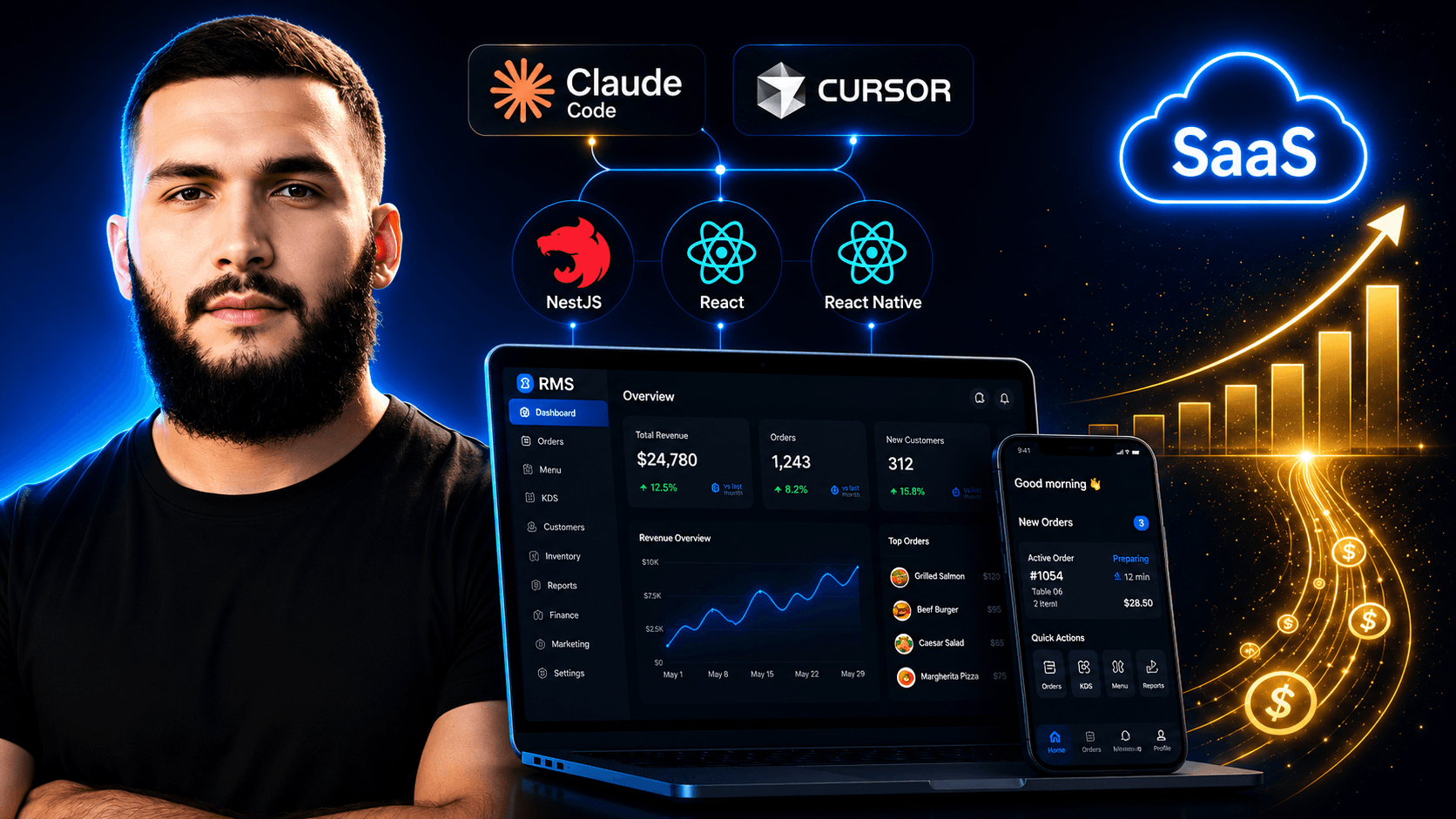 Claude Code & Cursor AI: Build a Production SaaS